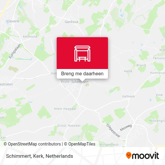 Schimmert, Kerk kaart