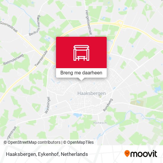 Haaksbergen, Eykenhof kaart