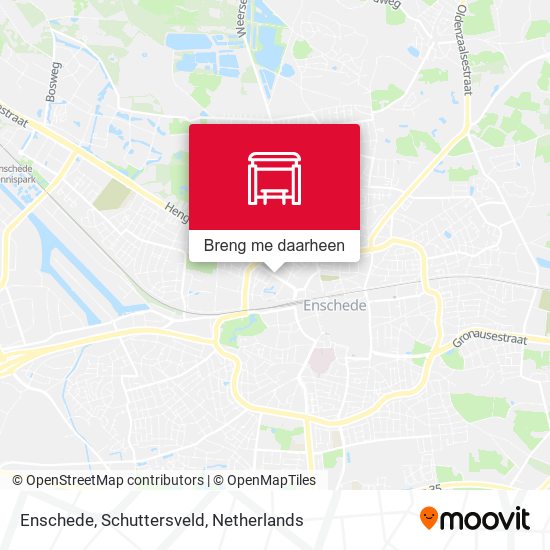 Enschede, Schuttersveld kaart