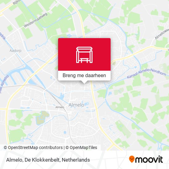 Almelo, De Klokkenbelt kaart