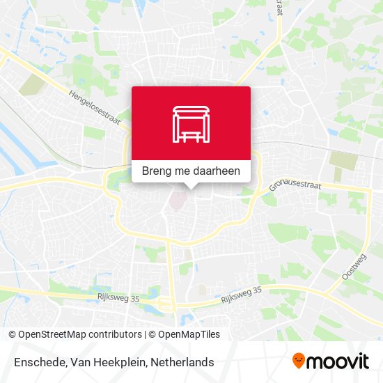 Enschede, Van Heekplein kaart