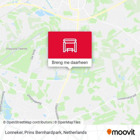 Lonneker, Prins Bernhardpark kaart