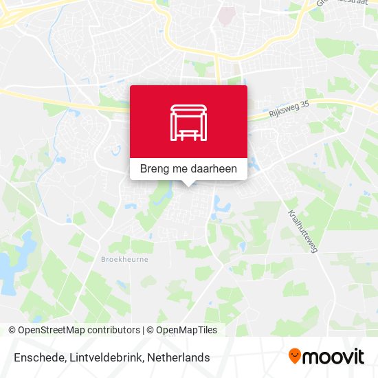 Enschede, Lintveldebrink kaart