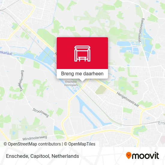 Enschede, Capitool kaart