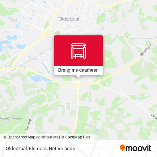 Oldenzaal, Elsmors kaart