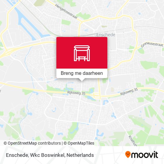 Enschede, Wkc Boswinkel kaart