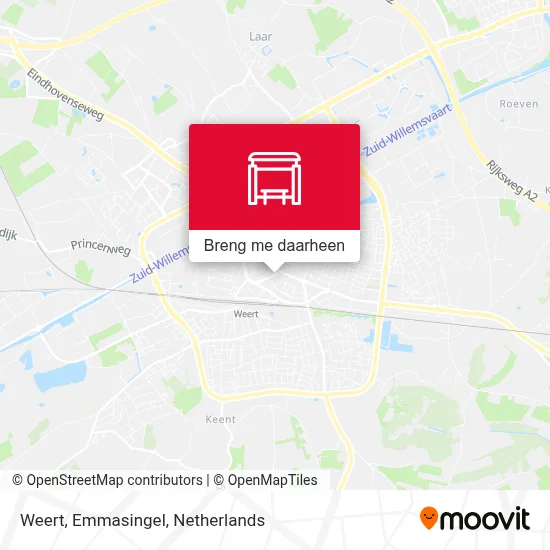 Weert, Emmasingel kaart