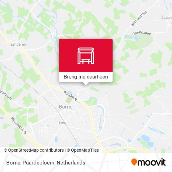 Borne, Paardebloem kaart