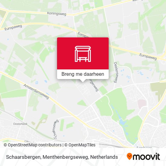 Schaarsbergen, Menthenbergseweg kaart
