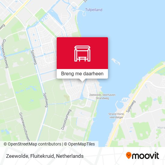 Zeewolde, Fluitekruid kaart