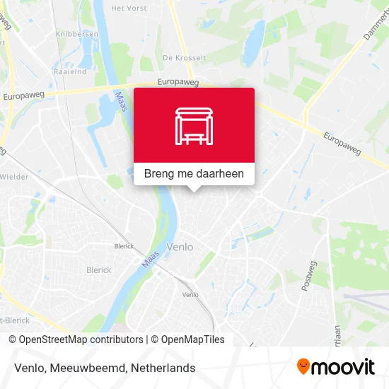 Venlo, Meeuwbeemd kaart