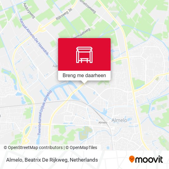 Almelo, Beatrix De Rijkweg kaart