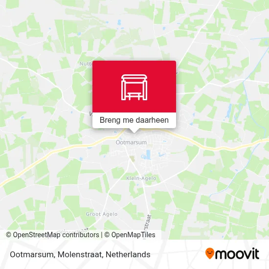Ootmarsum, Molenstraat kaart
