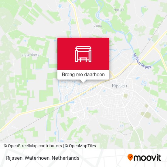 Rijssen, Waterhoen kaart