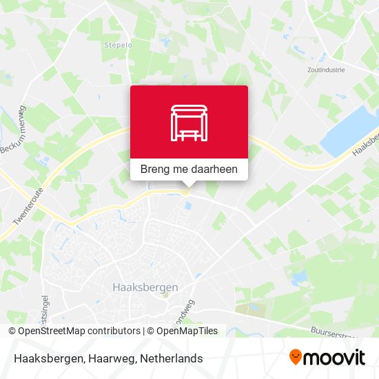 Haaksbergen, Haarweg kaart