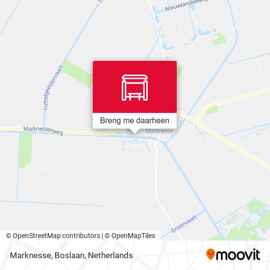 Marknesse, Boslaan kaart