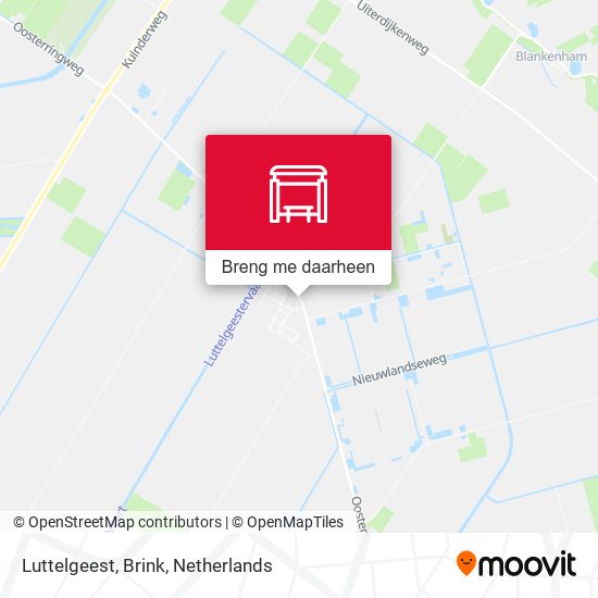 Luttelgeest, Brink kaart