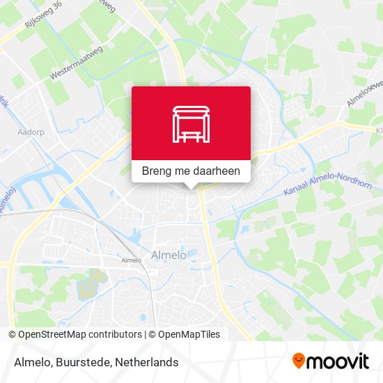 Almelo, Buurstede kaart