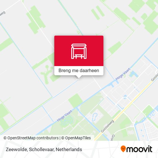 Zeewolde, Schollevaar kaart