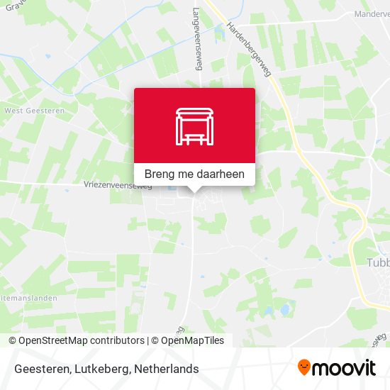 Geesteren, Lutkeberg kaart