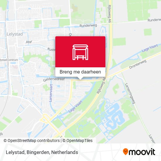 Lelystad, Bingerden kaart