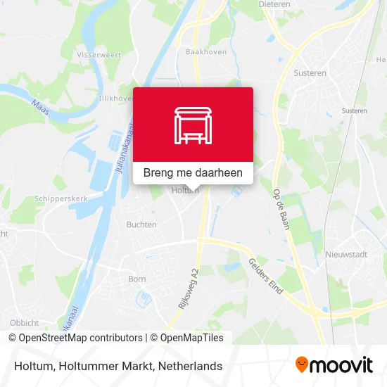 Holtum, Holtummer Markt kaart