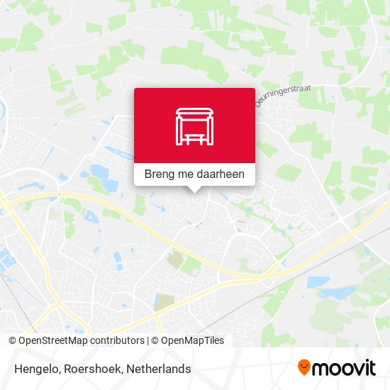 Hengelo, Roershoek kaart
