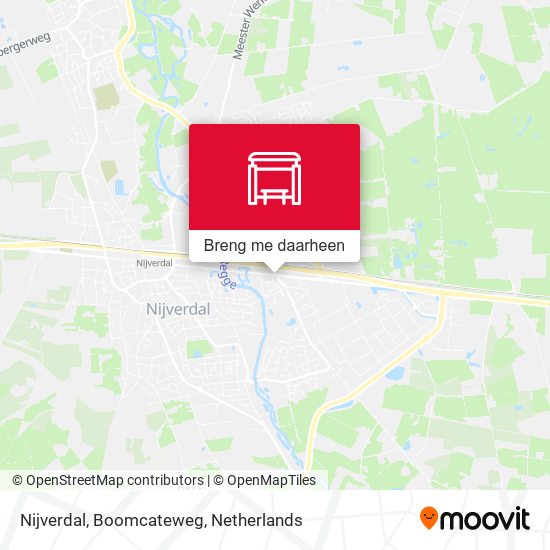 Nijverdal, Boomcateweg kaart