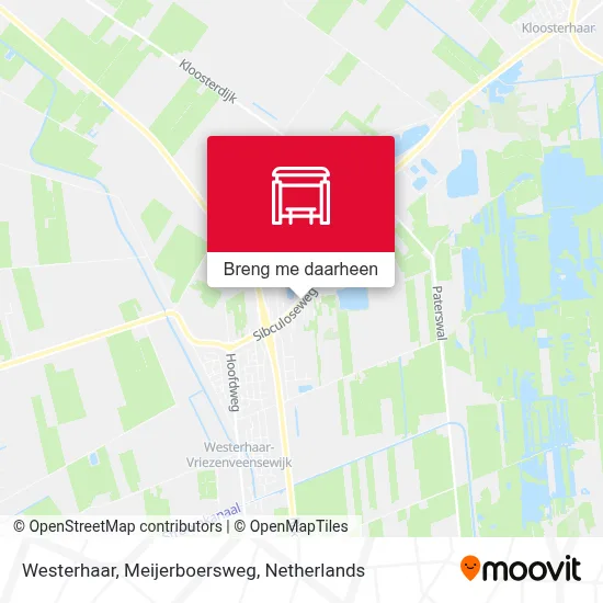 Westerhaar, Meijerboersweg kaart