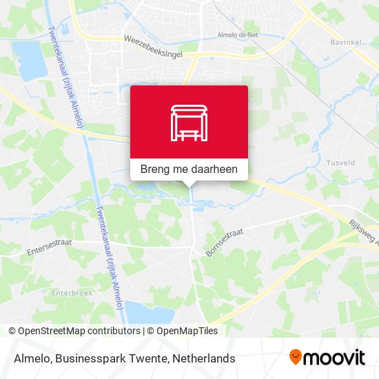 Almelo, Businesspark Twente kaart