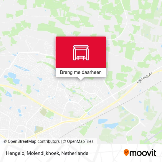 Hengelo, Molendijkhoek kaart