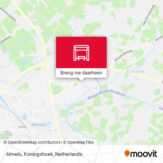 Almelo, Koningshoek kaart