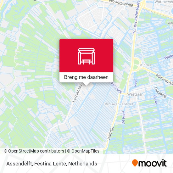 Assendelft, Festina Lente kaart