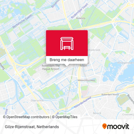 Gilze-Rijenstraat kaart