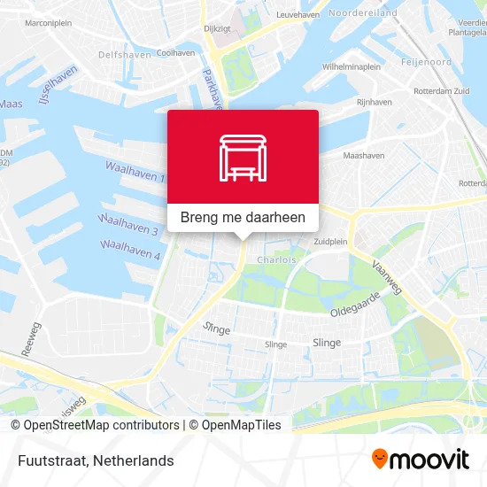Fuutstraat kaart
