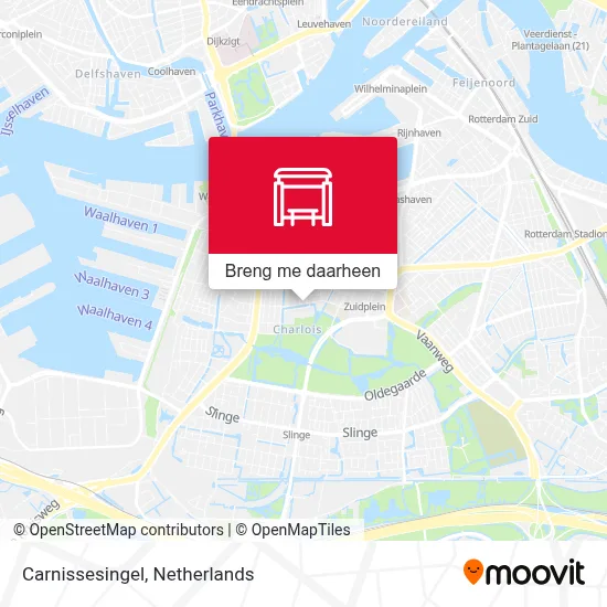 Carnissesingel kaart