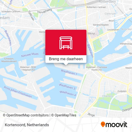 Kortenoord kaart