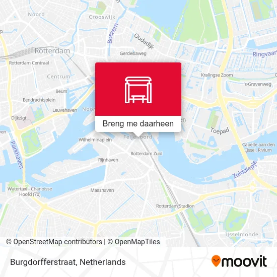 Burgdorfferstraat kaart