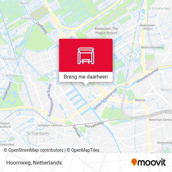 Hoornweg kaart