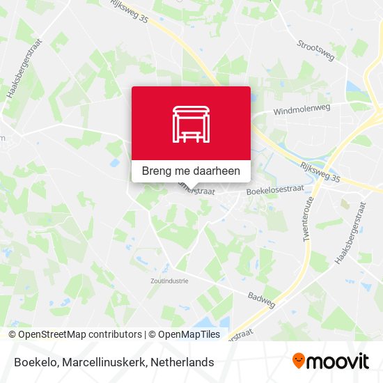Boekelo, Marcellinuskerk kaart