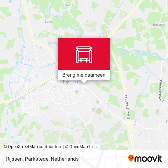 Rijssen, Parkstede kaart