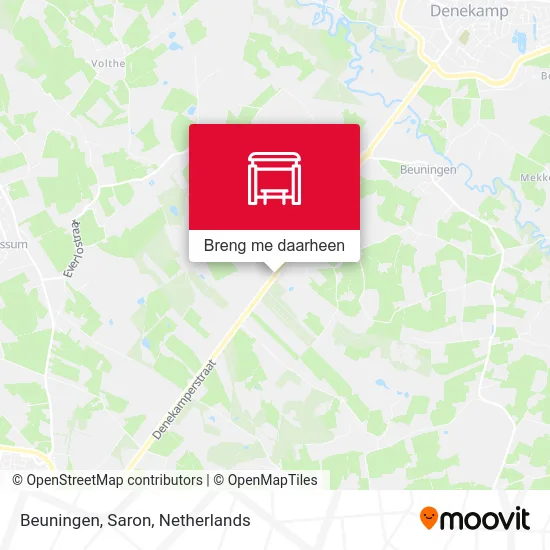 Beuningen, Saron kaart