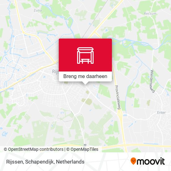 Rijssen, Schapendijk kaart