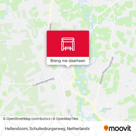 Hellendoorn, Schuilenburgerweg kaart