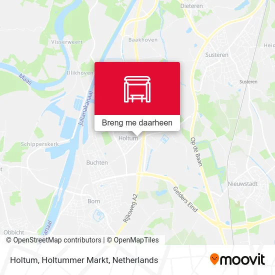 Holtum, Holtummer Markt kaart