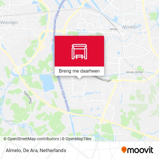 Almelo, De Ara kaart