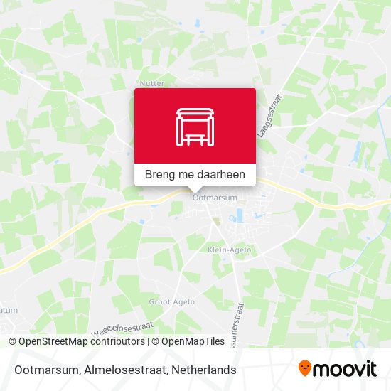 Ootmarsum, Almelosestraat kaart