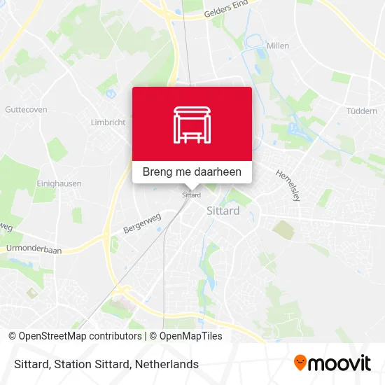 Sittard, Station Sittard kaart