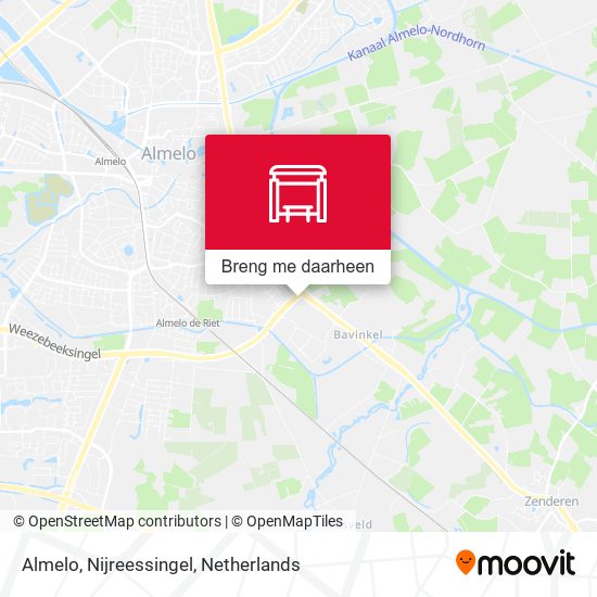 Almelo, Nijreessingel kaart