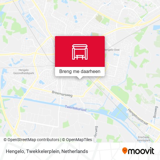 Hengelo, Twekkelerplein kaart